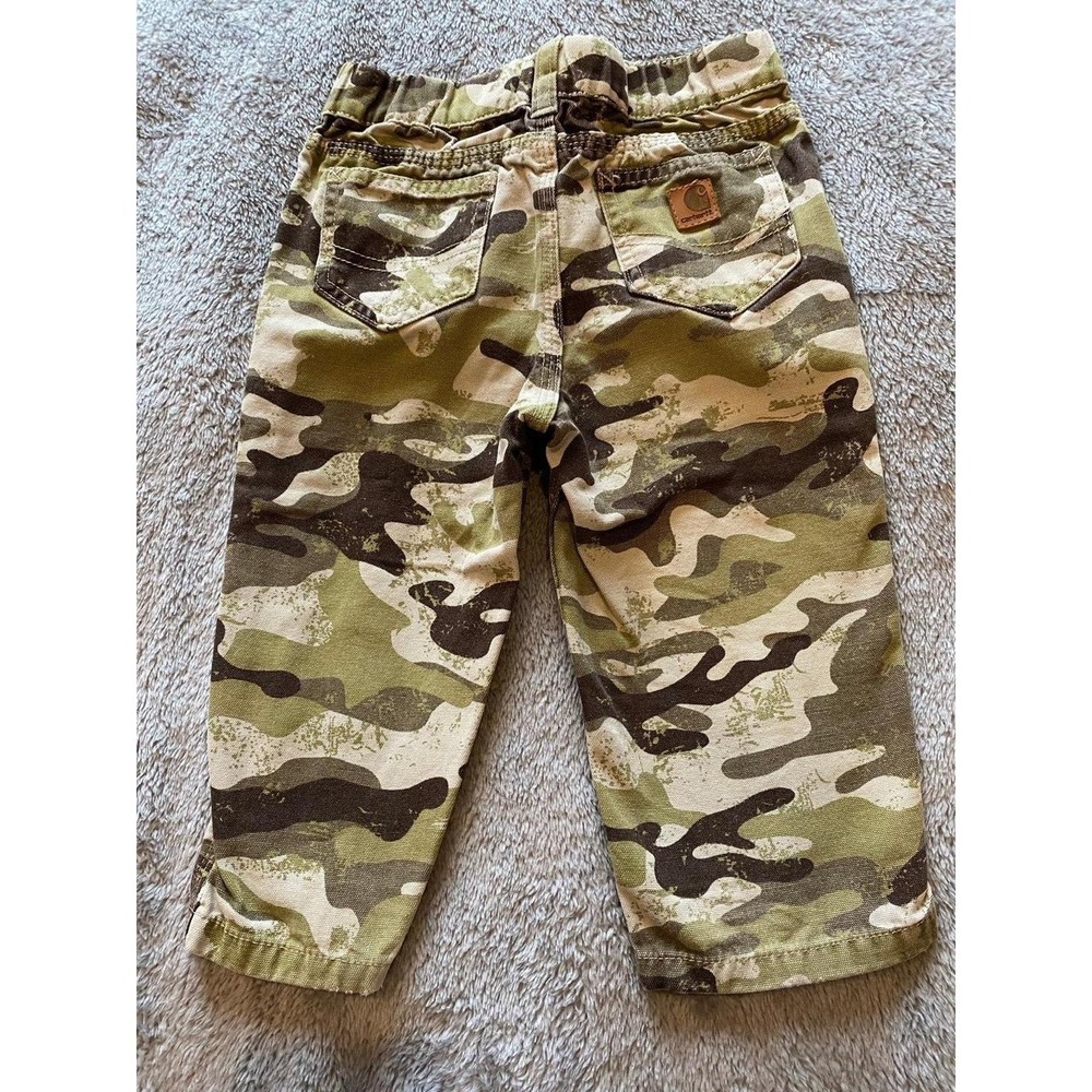 Carhartt Pants Baby Camo 18 Months Kids s2